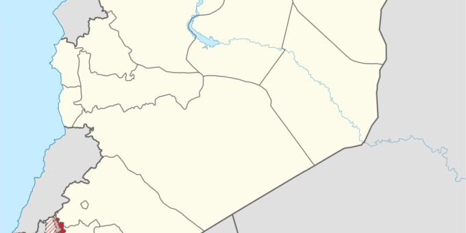 1200px quneitra in syria de facto buffer and claims hatched golan hatched.svg