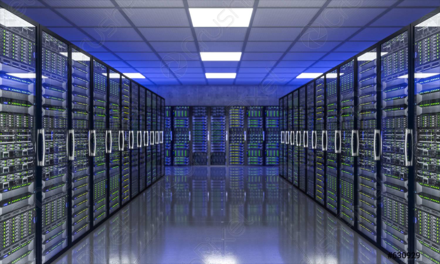 server farm 3d image 630929