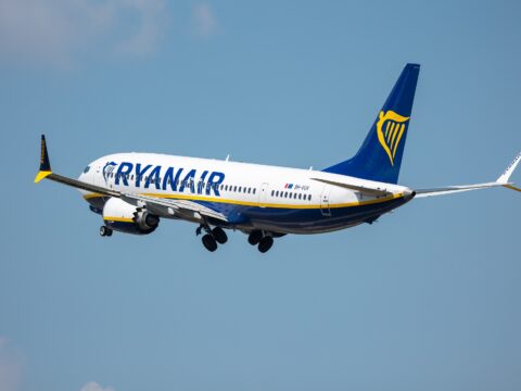 Prague, ,June,26,,2022:,Ryanair,Boeing,737,Max,8 200