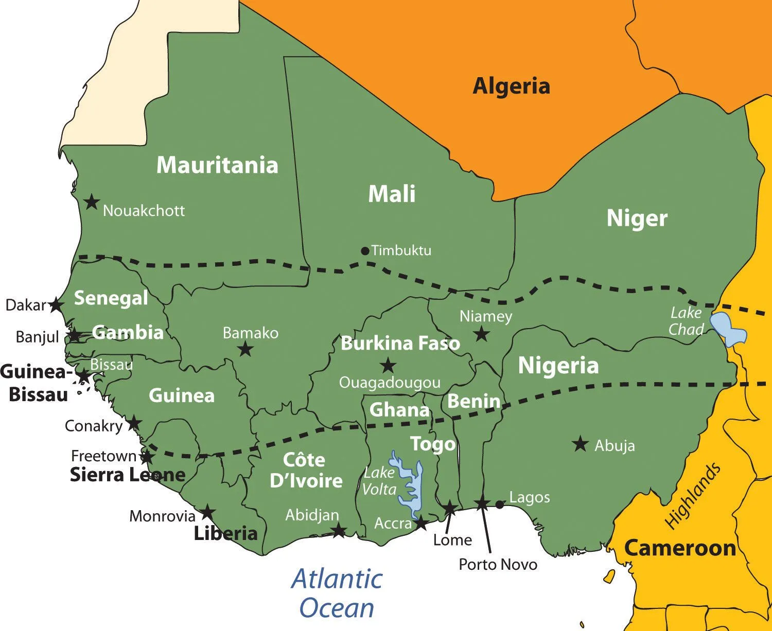 west africa