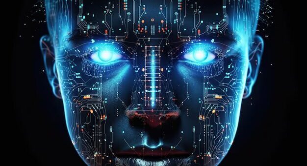 artificial intelligence ai digital human face big data cyber security 825385 693