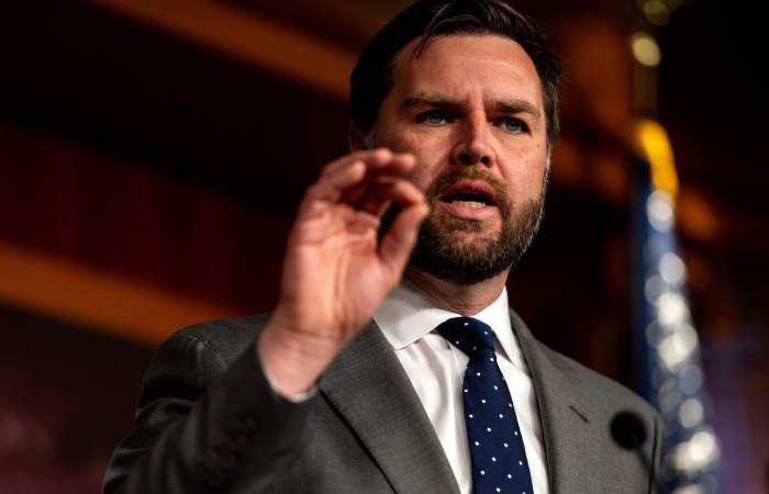 Senate Republicans Hold News Conference On Border